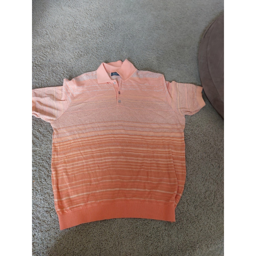 Mens Polo Shirt By St Croix,size Large,Preowned